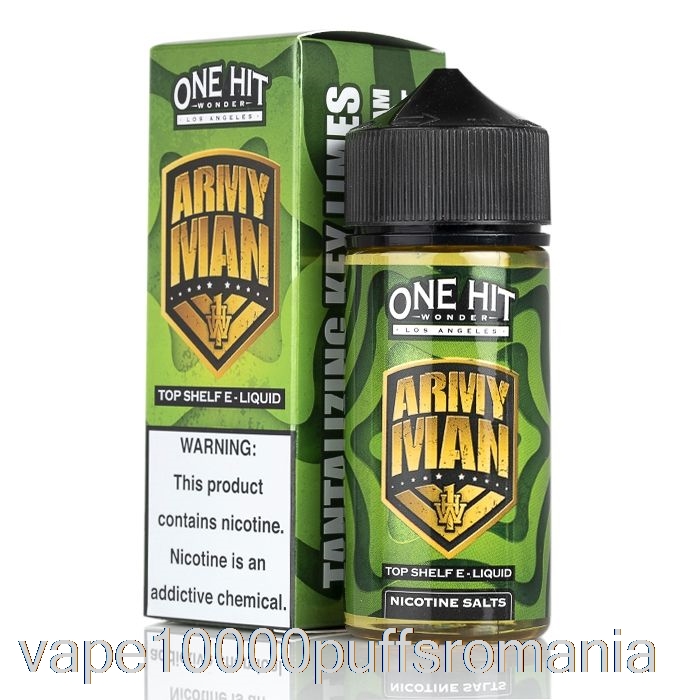 Vape Romania Army Man - One Hit Wonder - 100ml 3mg